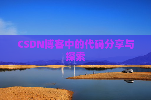 CSDN博客中的代码分享与探索